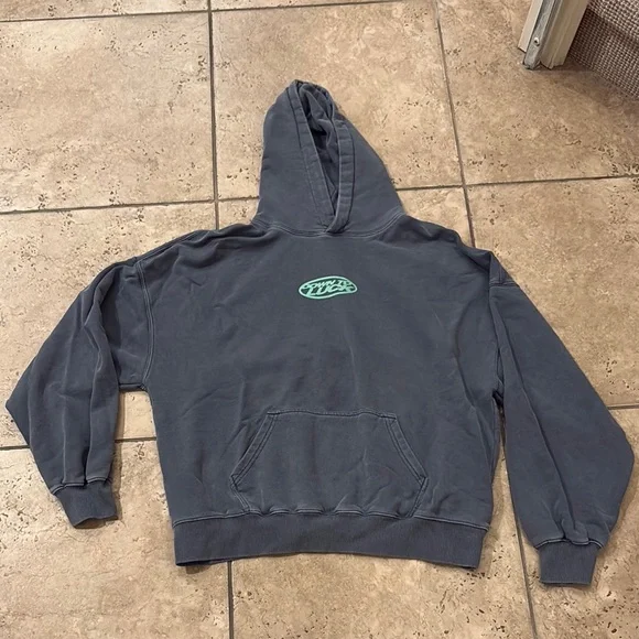 Dark Gray Down To Luck Cold Culture Hoodie - Picture 4 of 4